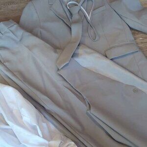 Rafael 4 pieces Boys size 12 suit set gray